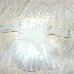 EUC Bodysuit dress with tutu!